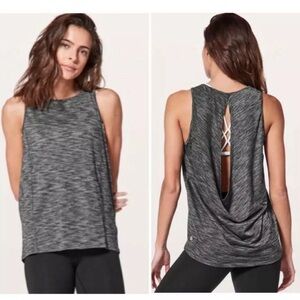 Lululemon open back tank top